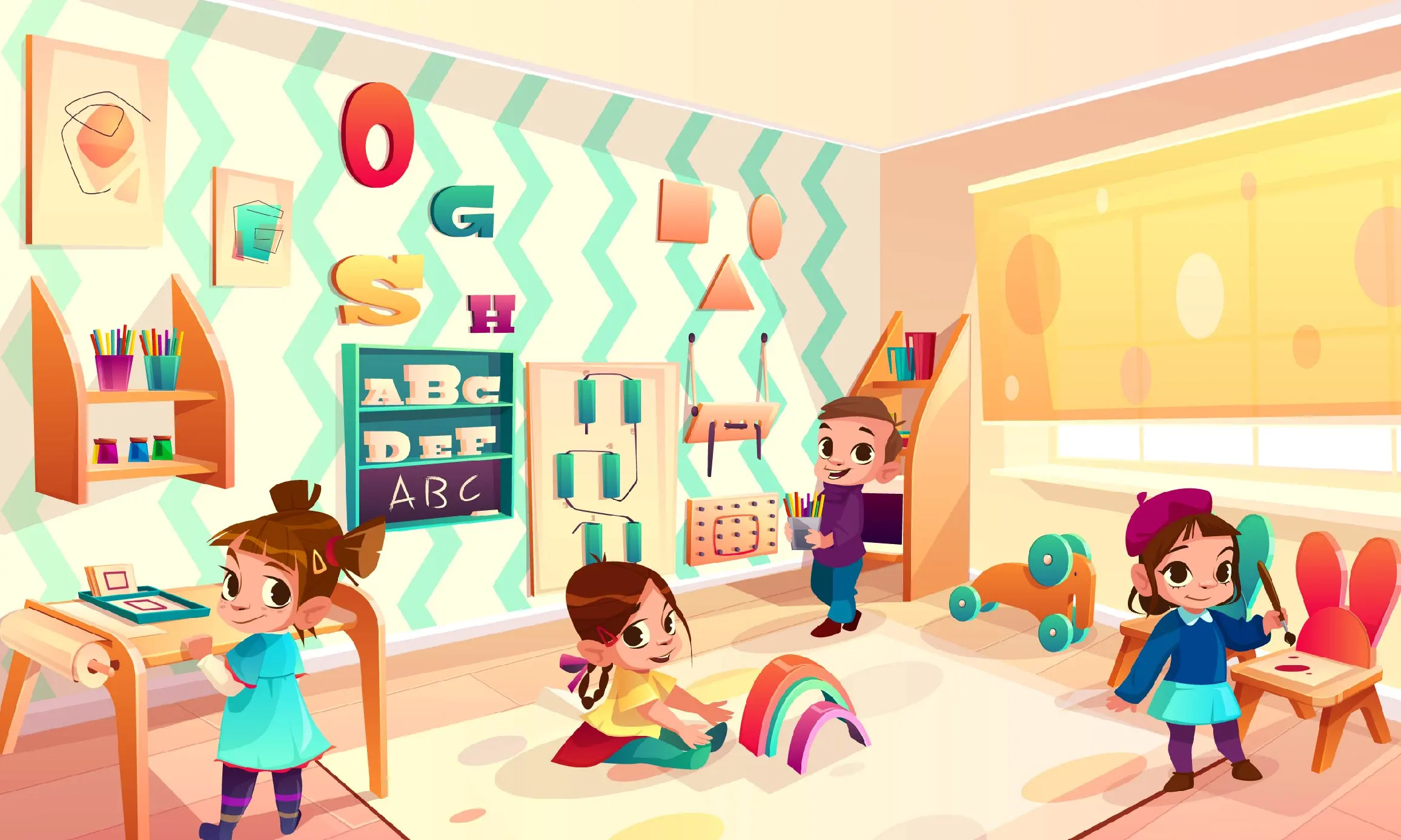10 Kindergarten Classroom Games to Help Kids