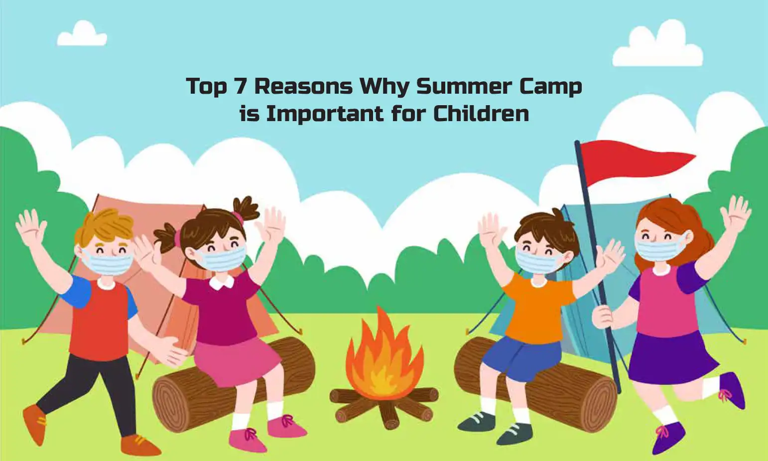 Top 7 Reasons Why Summer Camp is Important for Children