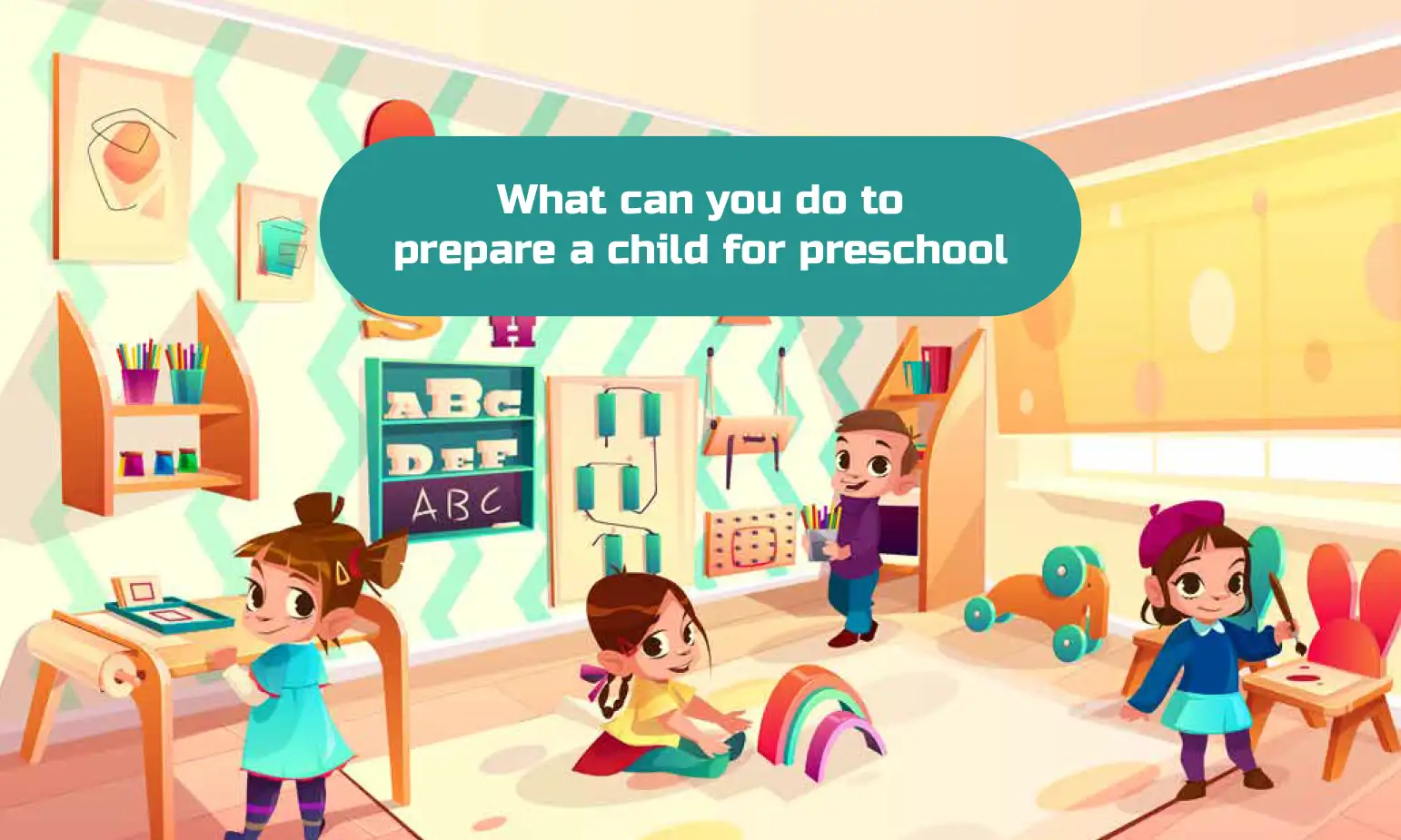 What Can You do to Prepare a Child for Preschool?